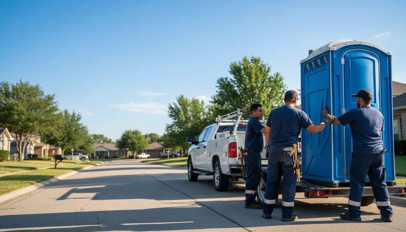 Portable Toilet Rental in North Zulch, TX near me